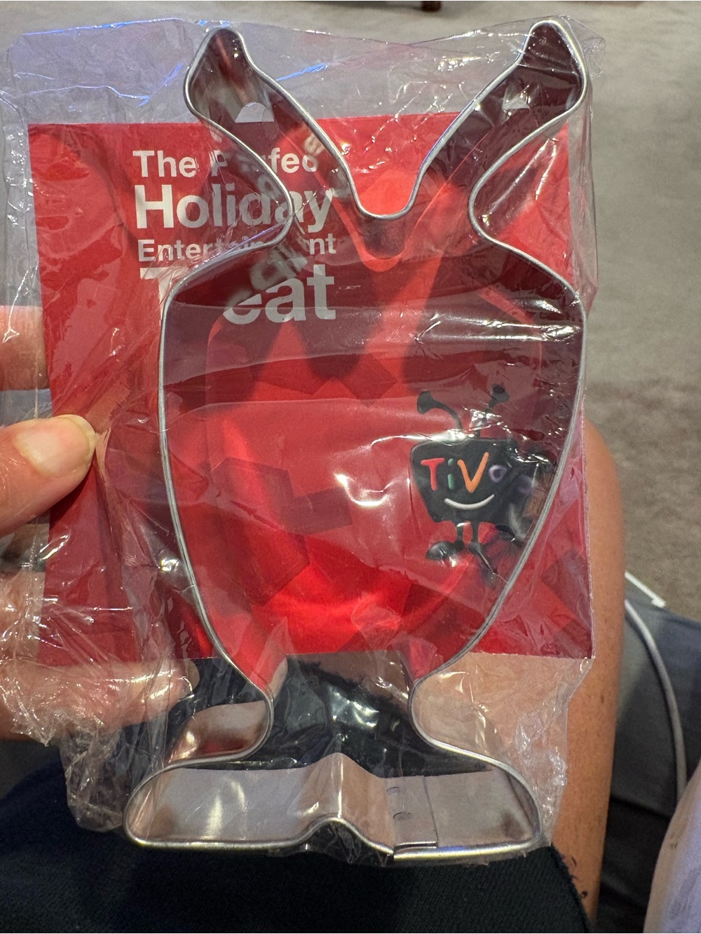Holiday TiVo Themed Cookie Cutter